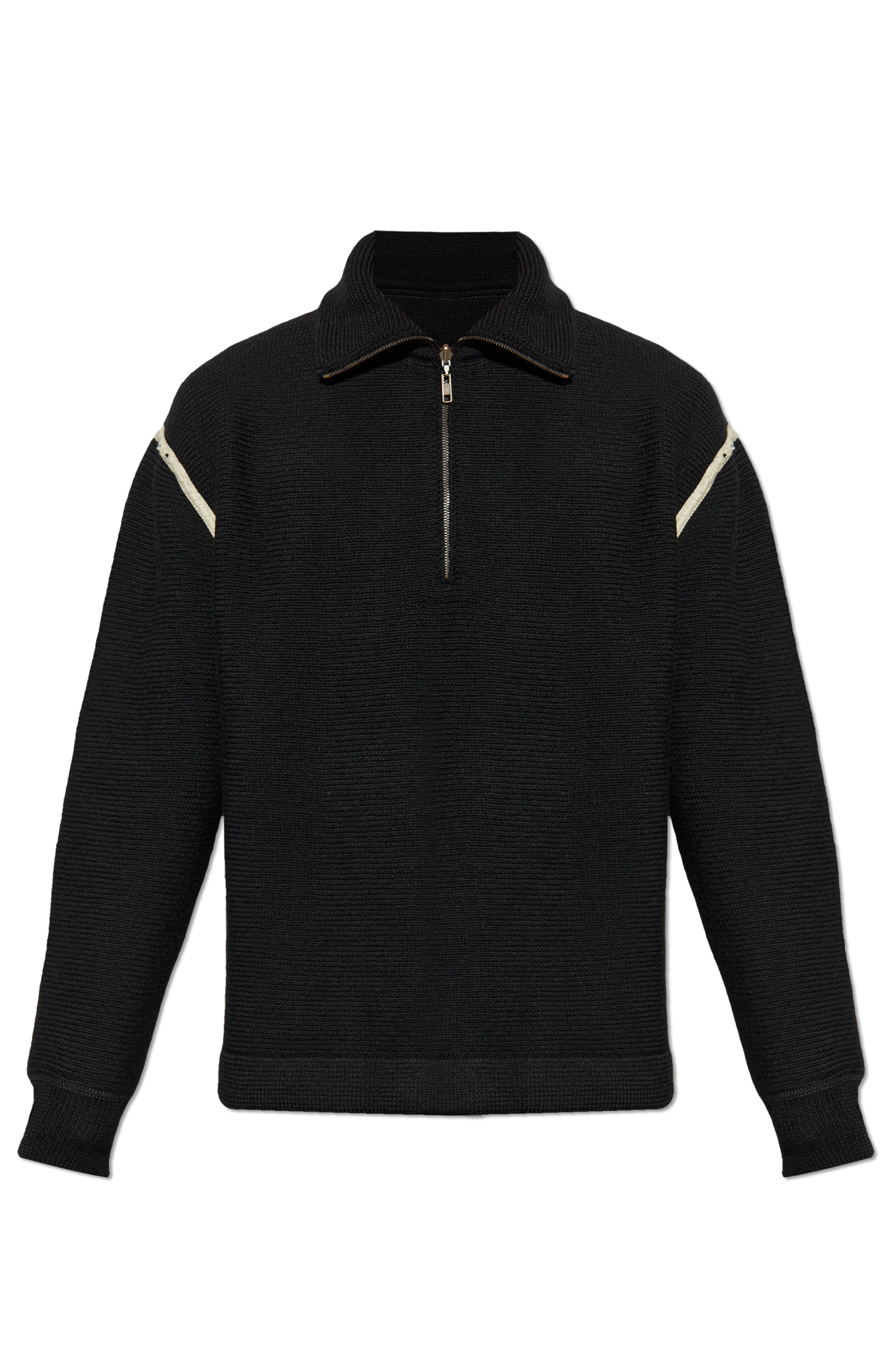 Black Sweater with a zip-up collar Maison Margiela - Vitkac AS